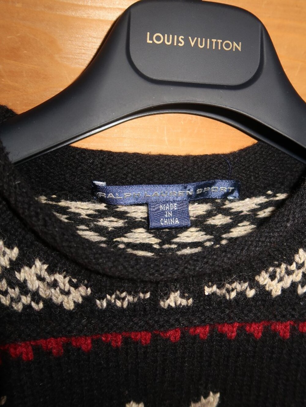 Vintage Ralph Lauren Reindeer Wool and Silk Sweater - Picture 3 of 6